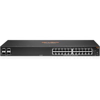 Hewlett Packard Enterprise Aruba 6100 24G 4SFP+ Gestionado L3 Gigabit Ethernet (10/100/1000) 1U Negro, Interruptor/Conmutador Gestionado, L3, Gigabit Ethernet (10/100/1000), Montaje en rack, 1U