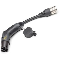 Juice Technology Adaptador de seguridad JUICE CONNECTOR, enchufe de carga tipo 2 negro