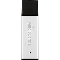 MediaRange High Performance 512 GB, Lápiz USB plateado/Negro
