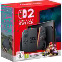 Nintendo Switch 2 + Mario Kart World videoconsola portátil 20,1 cm (7.9") 256 GB Pantalla táctil Wifi Negro Nintendo Switch 2, Negro, Analógico/Digital, Cruceta, Botón de inicio, Botón menú, Botón de encendido, Botones, LCD