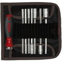 Wiha Destornillador con juego de hojas intercambiables SYSTEM 6 negro/Rojo
