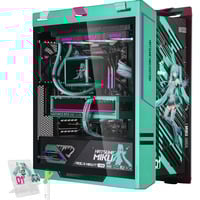 ALTERNATE AGP-SPECIAL-AMD-008, Gaming-PC turquesa/Rosa neón