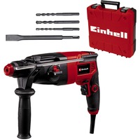 Einhell TC-RH 620 4F Kit, Martillo perforador negro/Rojo