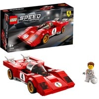 LEGO Speed Champions 76906 Speed Champion 1970 Ferrari 512 M, Coche de carreras de juguete, Juegos de construcción Coche de carreras de juguete, Juego de construcción, 8 año(s), Plástico, 291 pieza(s), 320 g