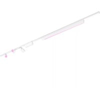 Philips Hue Kit Perifo base de techo recto (3 focos, 1 barra de luz), Lámpara blanco, Philips Hue White and Color ambiance Kit Perifo base de techo recto (3 focos, 1 barra de luz), Punto de iluminación inteligente, Bluetooth, Blanco, LED integrado, Metal, Sintético, Bombilla(s) no reemplazable(s)