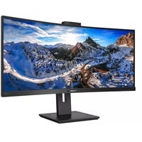 Philips P Line 346P1CRH/00 pantalla para PC 86,4 cm (34") 3440 x 1440 Pixeles UltraWide Quad HD LED Negro, Monitor LED negro, 86,4 cm (34"), 3440 x 1440 Pixeles, UltraWide Quad HD, LED, 4 ms, Negro