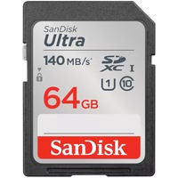 SanDisk SDSDUNB-064G-GN6IN, Tarjeta de memoria negro