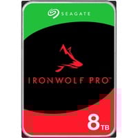 Seagate IronWolf Pro ST8000NT001 disco duro interno 8 TB 7200 RPM 256 MB 3.5" Serial ATA III, Unidad de disco duro 8 TB, 7200 RPM, 256 MB, 3.5", Serial ATA III