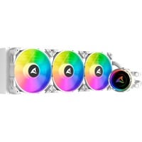 Sharkoon S90 RGB White AIO 360mm, Refrigeración por agua blanco