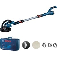 Bosch GTR 55-225 Lijadora para paneles de pladur 910 RPM Negro, Azul 550 W, Amoladora de paneles de yeso azul, Lijadora para paneles de pladur, Negro, Azul, 340 RPM, 910 RPM, 95 dB, 84 dB