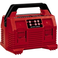 Einhell Power X-Quattrocharger 4A, Cargador rojo