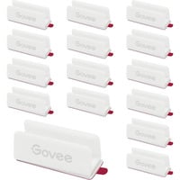 Govee Abrazaderas para tubo de luz neón 2, Clip blanco, Clip de montaje, Blanco, Plástico, Govee, Neon Rope Light 2, 20 pieza(s)
