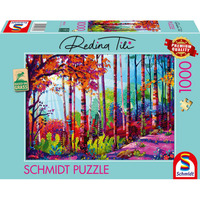 Schmidt Spiele Redina Tili: En el corazón del bosque, Puzzle 