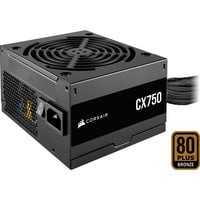 Corsair CX750 750W, Fuente de alimentación de PC negro