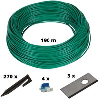 Einhell Cable Kit 900m2 Kit de cables, Límites verde, Kit de cables, Einhell, FREELEXO, Verde, 2,08 kg, 345 mm