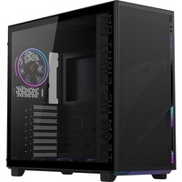 GIGABYTE C400 Midi Tower Negro, Cajas de torre negro, Midi Tower, PC, Negro, ATX, micro ATX, Mini-ITX, Vidrio, Plástico, Acero, Juego