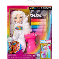 MGA Entertainment Rainbow High Air Brush & Create - Purple Eyes, Muñecos 