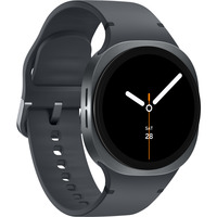 SAMSUNG Galaxy Watch 8 3,3 cm (1.3") AMOLED 40 mm Digital 438 x 438 Pixeles Pantalla táctil Grafito Wifi GPS (satélite), SmartWatch gris oscuro, 3,3 cm (1.3"), AMOLED, Pantalla táctil, 32 GB, GPS (satélite), 30 g