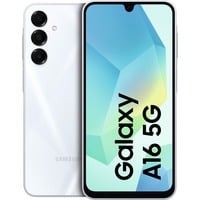 Samsung Galaxy A16 5G 17 cm (6.7") SIM doble Android 14 USB Tipo C 4 GB 128 GB 5000 mAh Gris, Móvil gris claro, 17 cm (6.7"), 4 GB, 128 GB, 50 MP, Android 14, Gris