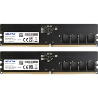 ADATA AD5U480016G-DT módulo de memoria 32 GB 2 x 16 GB DDR5 4800 MHz ECC, Memoria RAM negro, 32 GB, 2 x 16 GB, DDR5, 4800 MHz, 288-pin DIMM