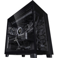 ALTERNATE ALT-BO-AMD-001, Gaming-PC negro/Transparente
