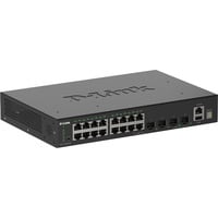 D-Link DGS-1530-20/E, Interruptor/Conmutador negro