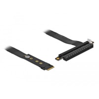 DeLOCK 64133 tarjeta y adaptador de interfaz Interno PCIe negro, M.2, PCIe, Negro, 0,2 m, China, SATA