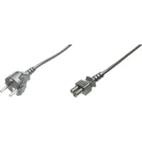 Digitus Cable de alimentación alemán negro