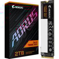 GIGABYTE AORUS Gen4 7000E SSD 2TB, Unidad de estado sólido negro