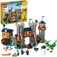 LEGO Creator 31120 3en1: Castillo Medieval con Dragón de Juguete, Juegos de construcción Juego de construcción, 9 año(s), Plástico, 1426 pieza(s), 2,29 kg