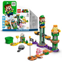 LEGO Super Mario 71387, Juegos de construcción  Aventuras con Luigi Pack Inicial, Juguete con Mini Figura Interactiva, 