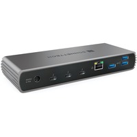 Sonnet ECHO-DK11-T4 base para portátil y replicador de puertos Alámbrico Thunderbolt 4 Negro, Estación de acoplamiento Alámbrico, Thunderbolt 4, 90 W, Negro, SD, Enlace, Poder