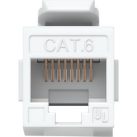 Ubiquiti Acoplador Keystone Cat.6, paquete de 12, Embrague blanco