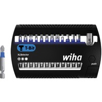 Wiha Juego de puntas XLSelector T-Bit 50mm, 13 piezas, Conjuntos de bits negro/Azul
