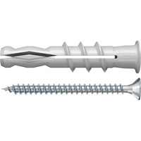 fischer Taco para hormigón celular FFA 8 S, Pasador gris claro