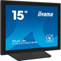 iiyama T1532MSC-B1S, Monitor LED negro (mate)