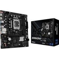 ASRock B860M-H2, Placa base negro