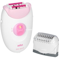 Braun Silk-épil 3 3-031 20 pinzas Rosa, Blanco, Depiladora blanco/Lila, Rosa, Blanco, 20 pinzas, SoftLift, Corriente alterna, Alemania
