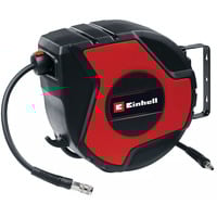 EINHELL Enrollador automático de manguera neumática TC-PH 150, Soporte para manguera negro/Rojo