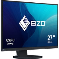 EIZO FlexScan EV2720S-BK pantalla para PC 68,6 cm (27") 2560 x 1440 Pixeles Quad HD LCD Negro, Monitor LED negro, 68,6 cm (27"), 2560 x 1440 Pixeles, Quad HD, LCD, 5 ms, Negro