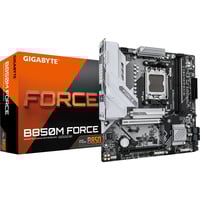 GIGABYTE B850M FORCE, Placa base negro/blanco