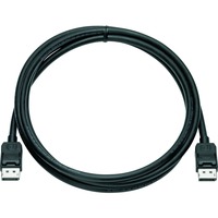 HP Kit cable de puerto pantalla negro, 2 m, DisplayPort, DisplayPort, Macho, Macho, Negro