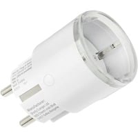 Shelly Plug S Gen3 MTR, Toma de corriente con interruptor blanco