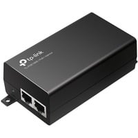 TP-Link Omada POE160S adaptador e inyector de PoE Gigabit Ethernet negro, Gigabit Ethernet, 10,100,1000 Mbit/s, 10/100/1000, IEEE 802.3ab, IEEE 802.3af, IEEE 802.3at, IEEE 802.3i, IEEE 802.3u, Cat3, Cat4, Cat5, Cat5e, Negro