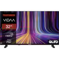 Telefunken QF32VP750S, TV QLED negro