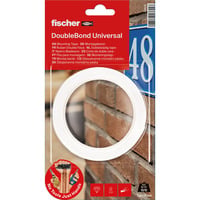fischer GOW Cinta de Montaje Universal, Cinta adhesiva transparente