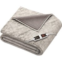 Beurer XXL manta térmica acogedora HD 150 Nordic, Mantas eléctricas gris