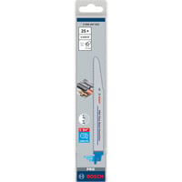 Bosch S 1130 CF Hoja de sierra de sable Bimetálico 1 pieza(s) Hoja de sierra de sable, Pipa, Perfil, Bimetálico, Negro, 8 + 10, 2,5 mm