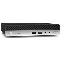 HP EliteDesk 800 G4 DM reacondicionado, Mini-PC  negro/Plateado