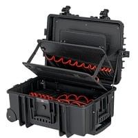 KNIPEX Maletín de herramientas "Robust45 Move" 00 21 37 LE, Caja de herramientas negro